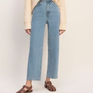 Everlane The Way High Jean, Light Indigo - Size 24 Long (29.5”)